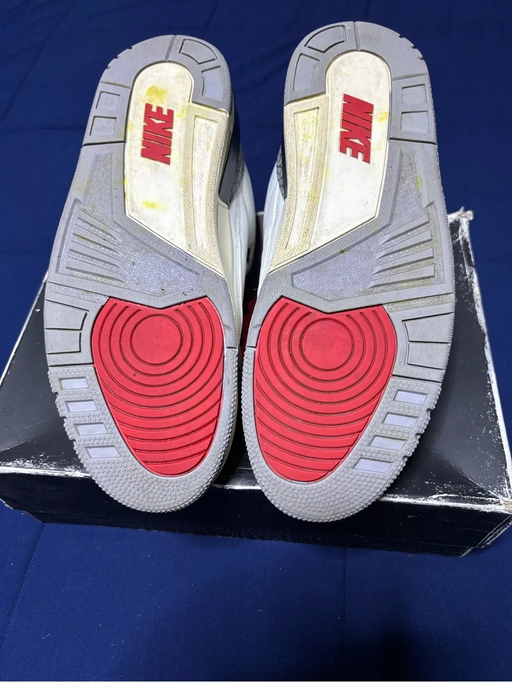Jordan scuffs new 12